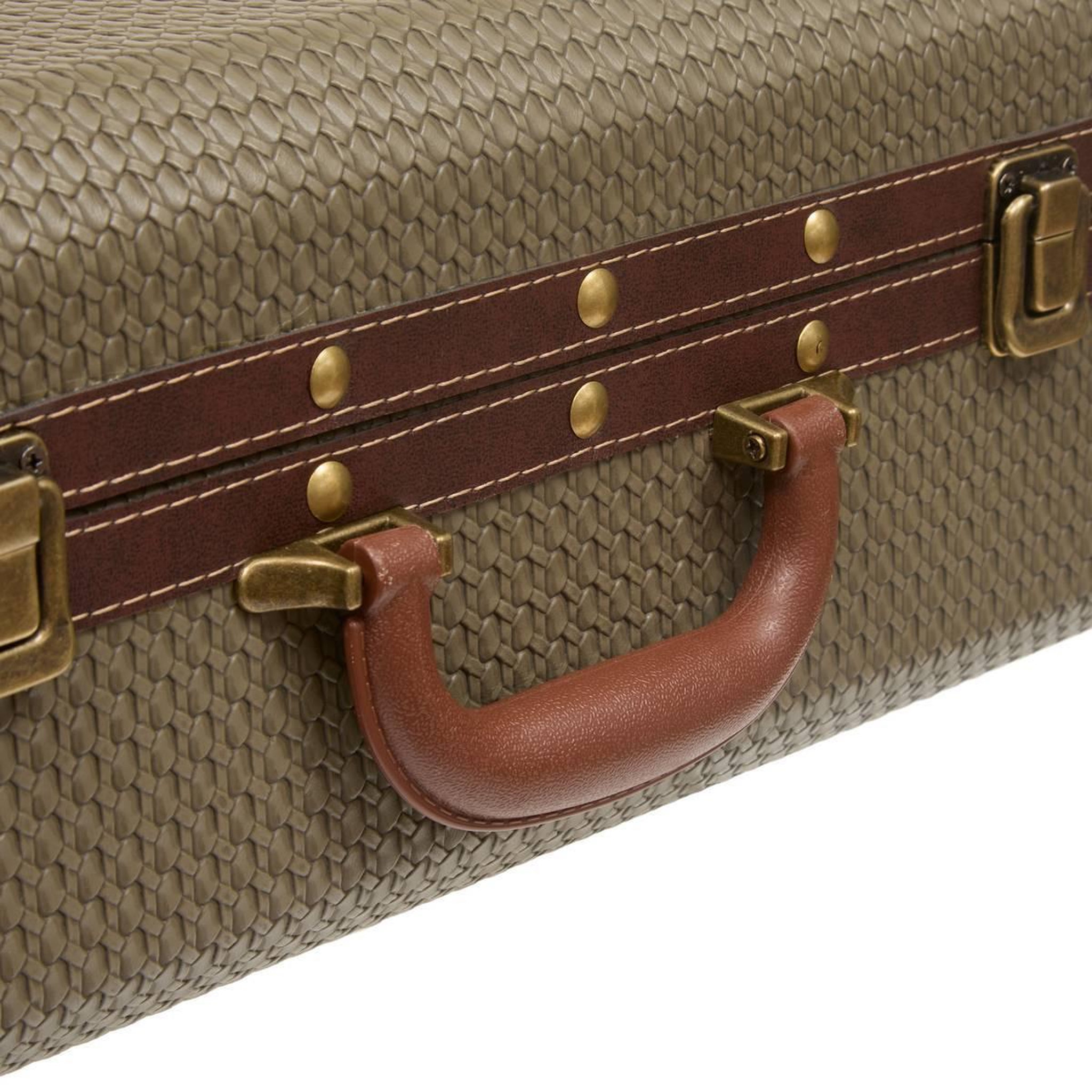 Voir la diapositive 5 : ATMOSPHERA Lot de 2 malles valises  bonie  45cm kaki
