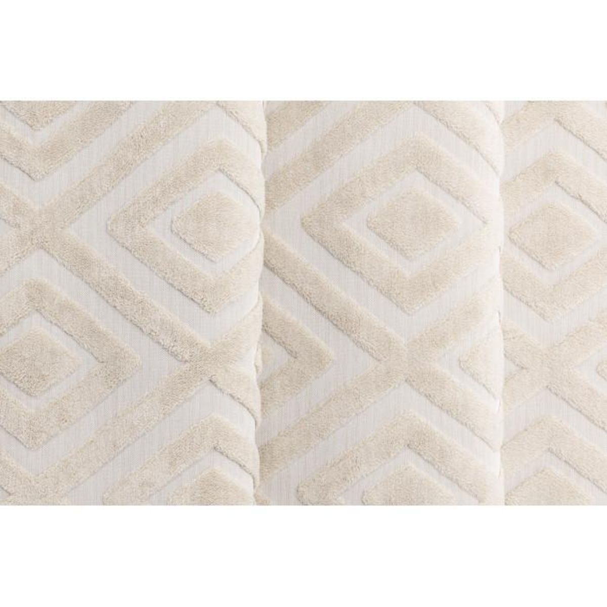 Paris Prix Tapis Shaggy Déco  Pia  200x290cm Naturel