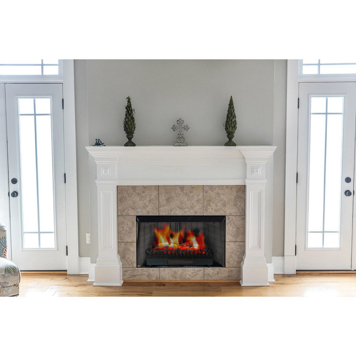 Chemin'arte Foyer effet feu pour cheminée existante xl - 201