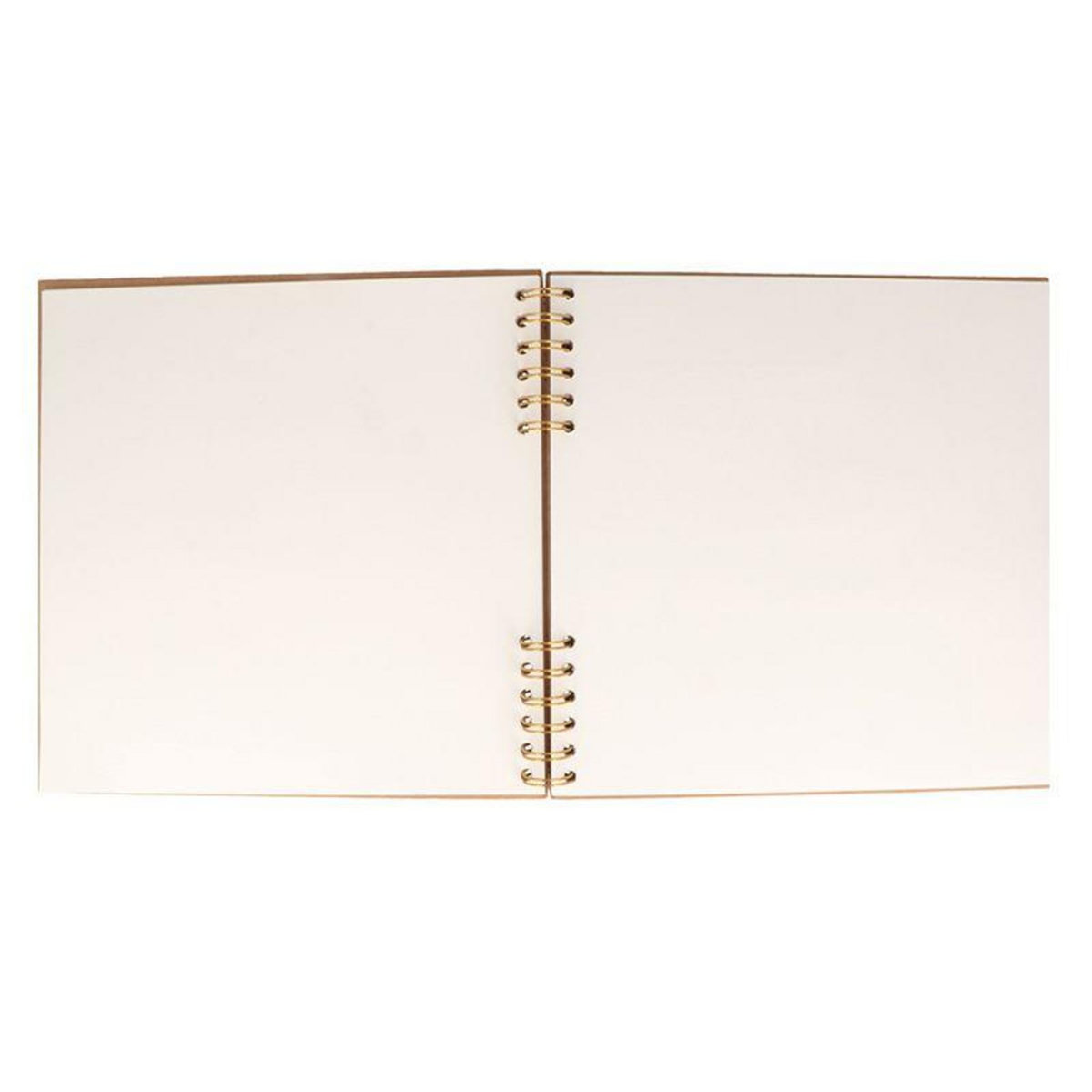 Artemio Album kraft couverture coeur 40 pages blanches 25 x 25 cm