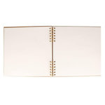 Artemio Album kraft couverture coeur 40 pages blanches 25 x 25 cm