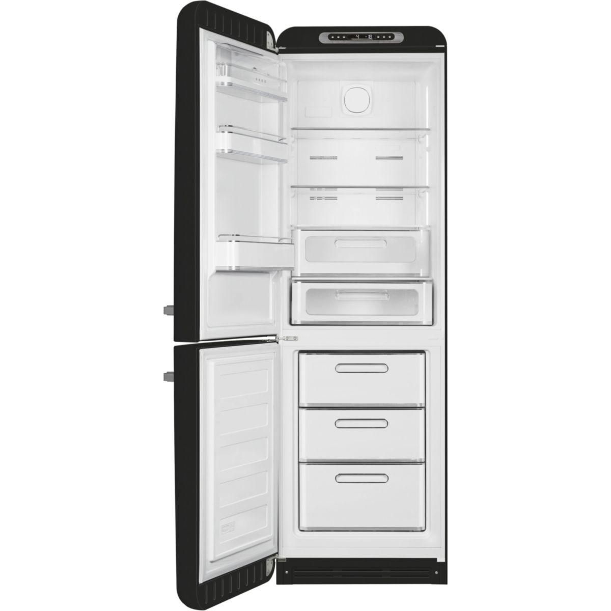 SMEG Réfrigérateur combiné FAB32LBL5 Noir