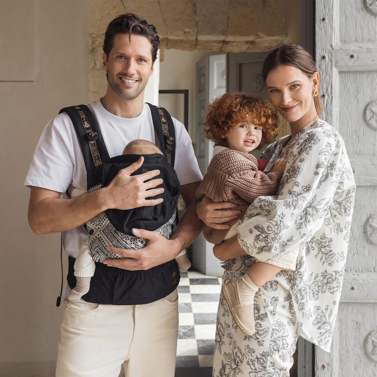 KINDERKRAFT Porte-bébé ergonomique réglable respirant