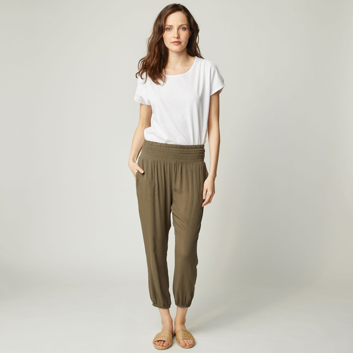 Pantalon sarouel 2024 femme pas cher