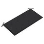 Voir la diapositive 5 : VIDAXL Banc de jardin et coussin anthracite 112 cm Bois de teck massif
