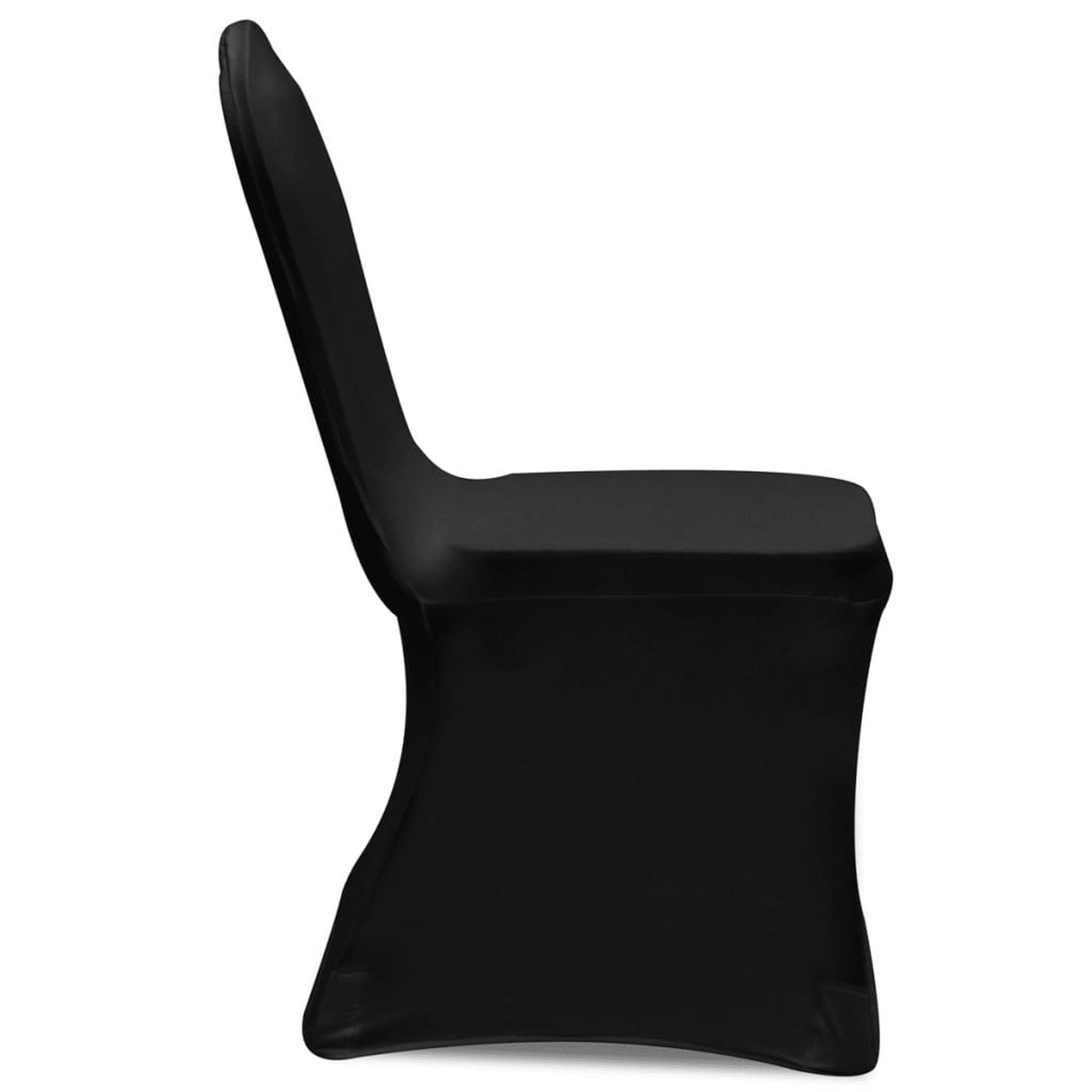 Voir la diapositive 5 : VIDAXL Housses elastiques de chaise Noir 12 pcs