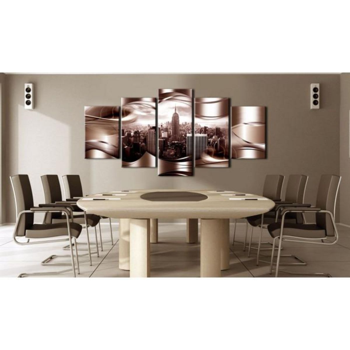 Paris Prix Tableau Imprimé  Burgundy New York