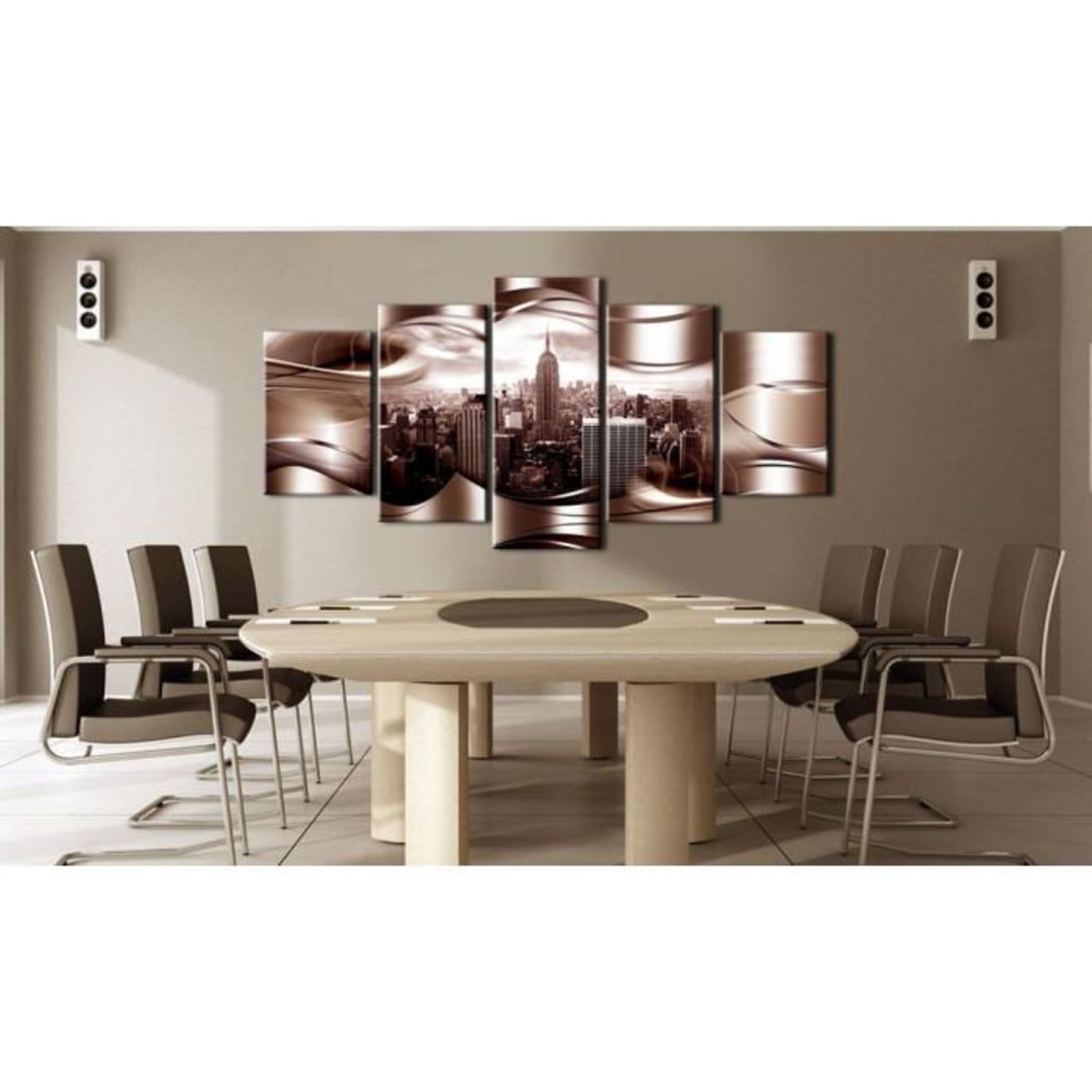 Paris Prix Tableau Imprimé  Burgundy New York