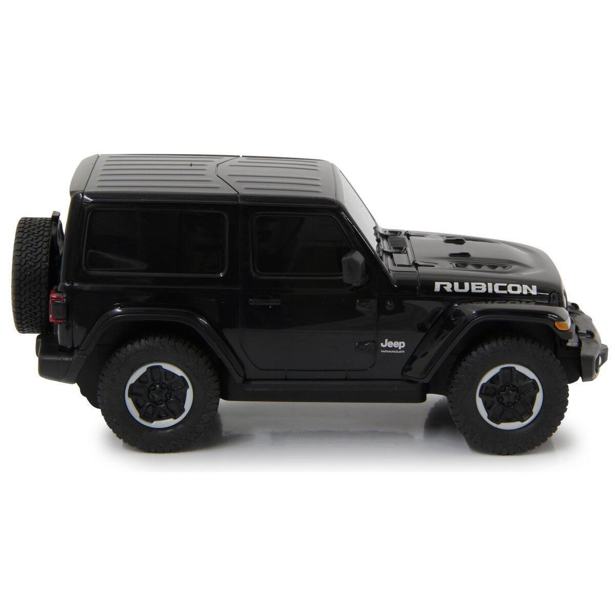 Voir la diapositive 2 : Jamara Voiture télécommandée jeep wrangler jl 1:24 noir 2,4ghz