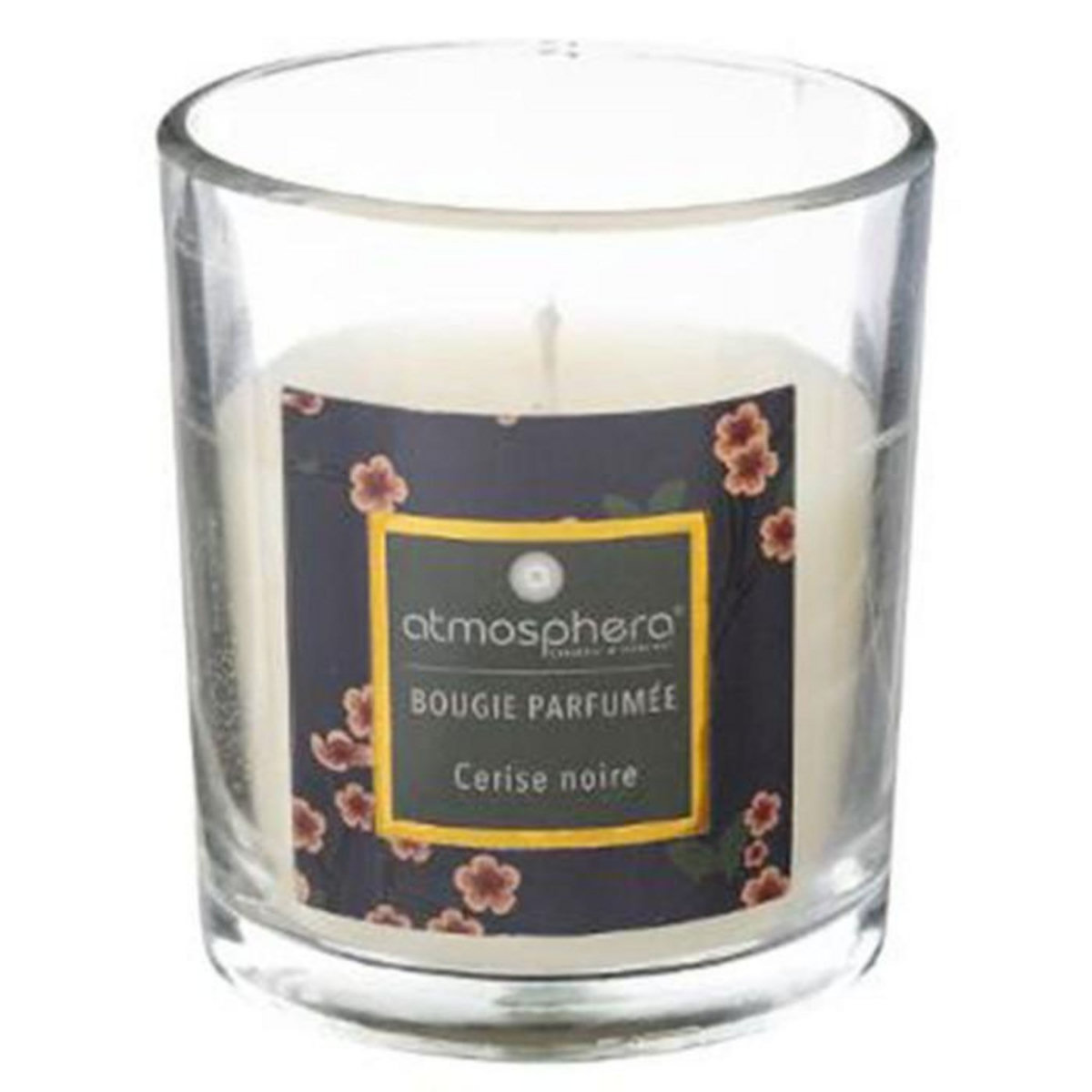 COMPTOIR DE LA BOUGIE Bougie Parfumée en Verre  Neda  110g Cerise Noire