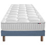 Voir la diapositive 1 : IDLITERIE Ensemble literie : matelas à ressorts ODYSSEE et mémoire de forme avec sommier - Qualité française