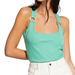 MORGAN Débardeur  Femme  organ DIDA. Coloris disponibles : Vert