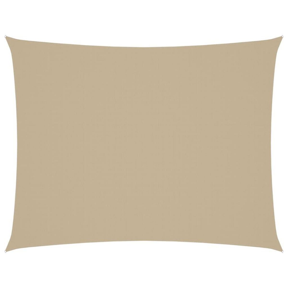 VIDAXL Voile de parasol tissu oxford rectangulaire 2x3 m beige