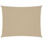 Voir la diapositive 2 : VIDAXL Voile de parasol tissu oxford rectangulaire 2x3 m beige
