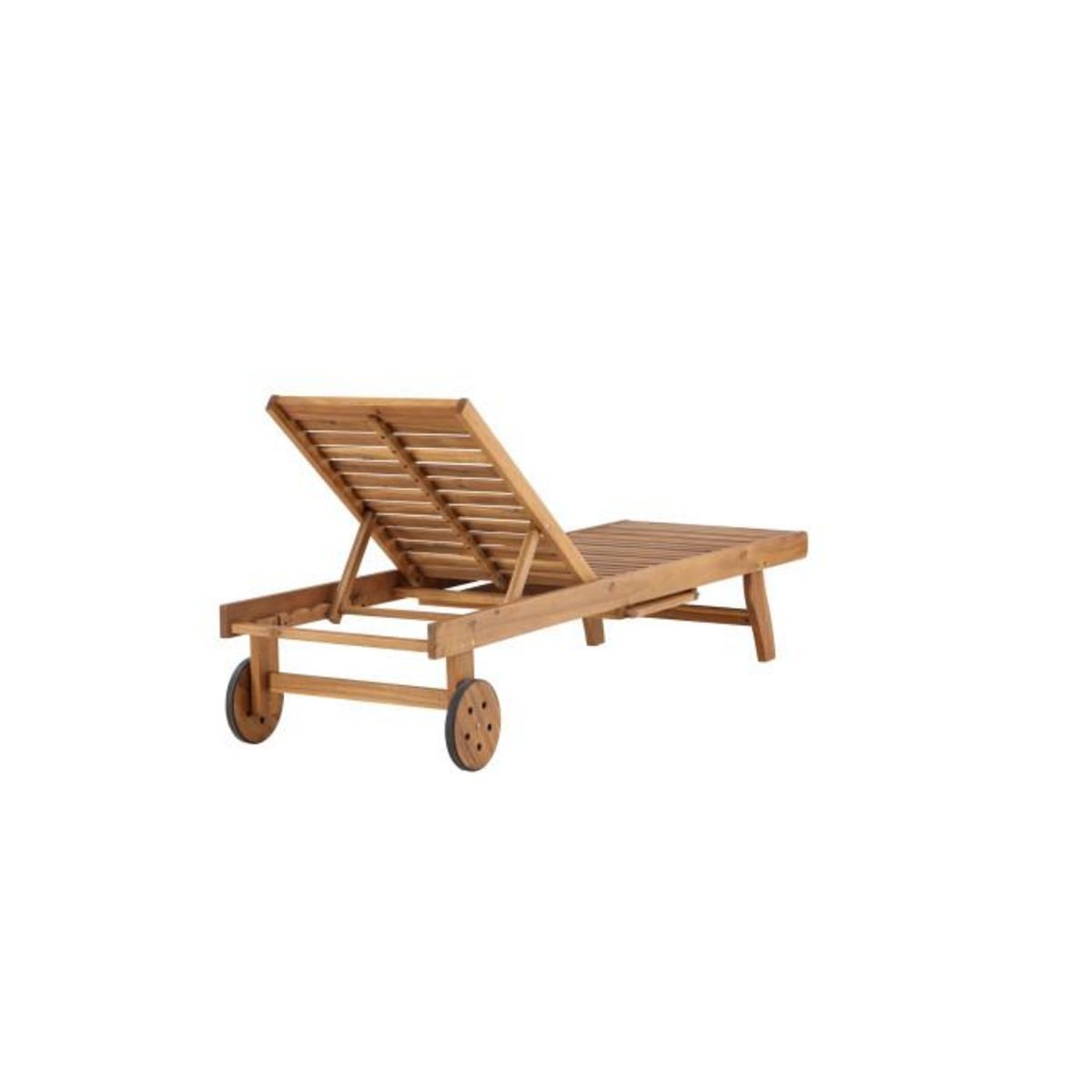 Paris Prix Chaise Longue en Bois  Luzon  200cm Naturel