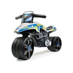 FALK Draisienne Moto Police - FALK - Larges roues et Guidon directionnel - Fabriqué en France - 40% de plastique recyclé - Des 2 an