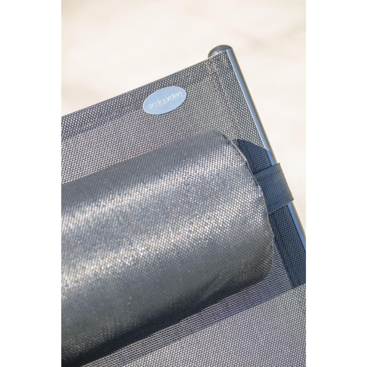 Paris Prix Lot de 2 Bains de Soleil  Cloé  170cm Noir