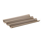 ZENKER Moule à baguette 3 empreintes 38 x 27 cm Zenker Mojave Gold