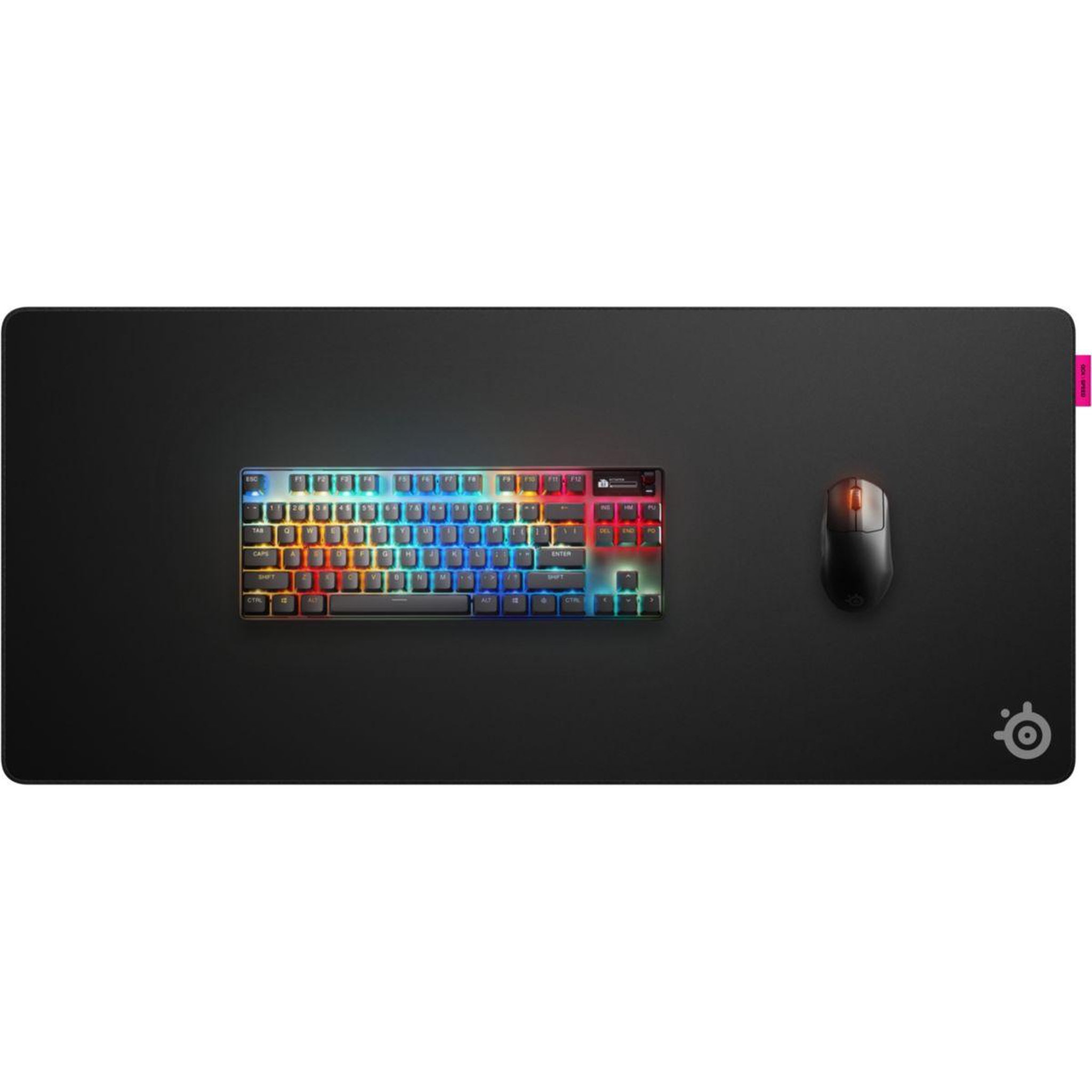 Voir la diapositive 3 : STEEL SERIES Tapis de souris qck perf xl speed