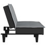 Voir la diapositive 5 : VIDAXL Canape-lit a gris clair tissu