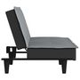 Voir la diapositive 5 : VIDAXL Canape-lit a gris clair tissu