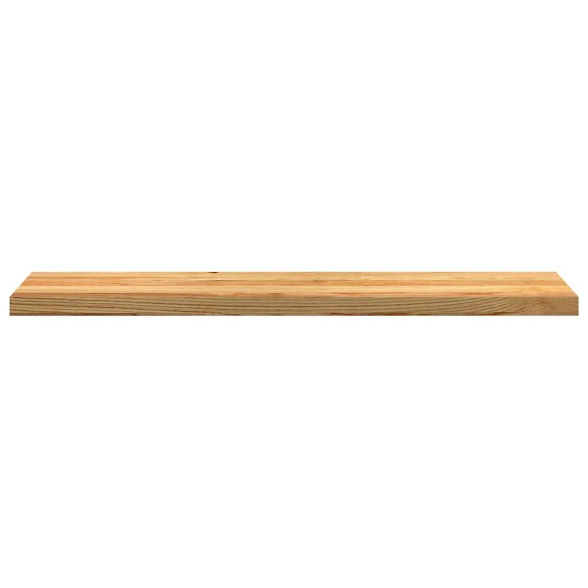 VIDAXL Marches d'escalier 16 pcs marron clair 120x30x2 cm chene massif