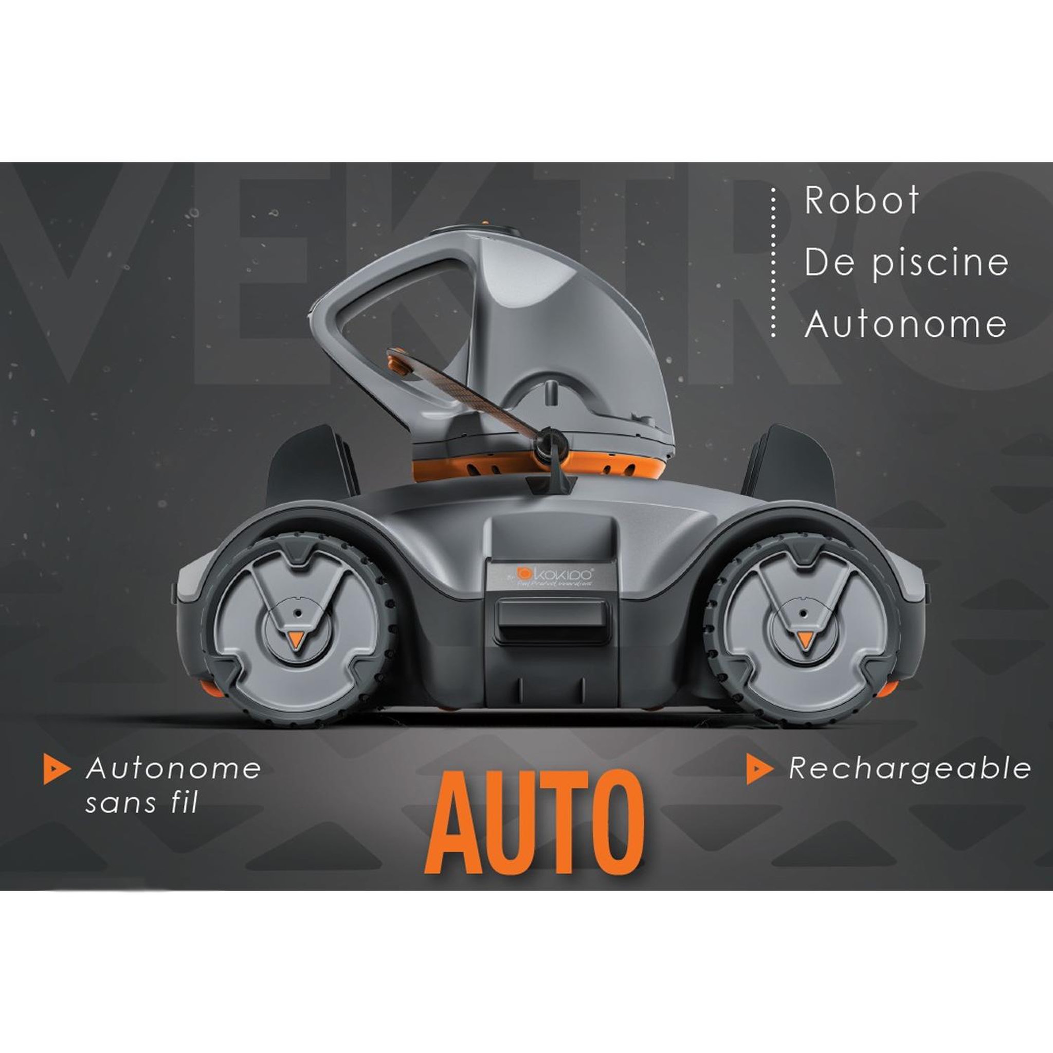 Voir la diapositive 3 : Kokido Robot électrique de piscine fond - rc32cbx