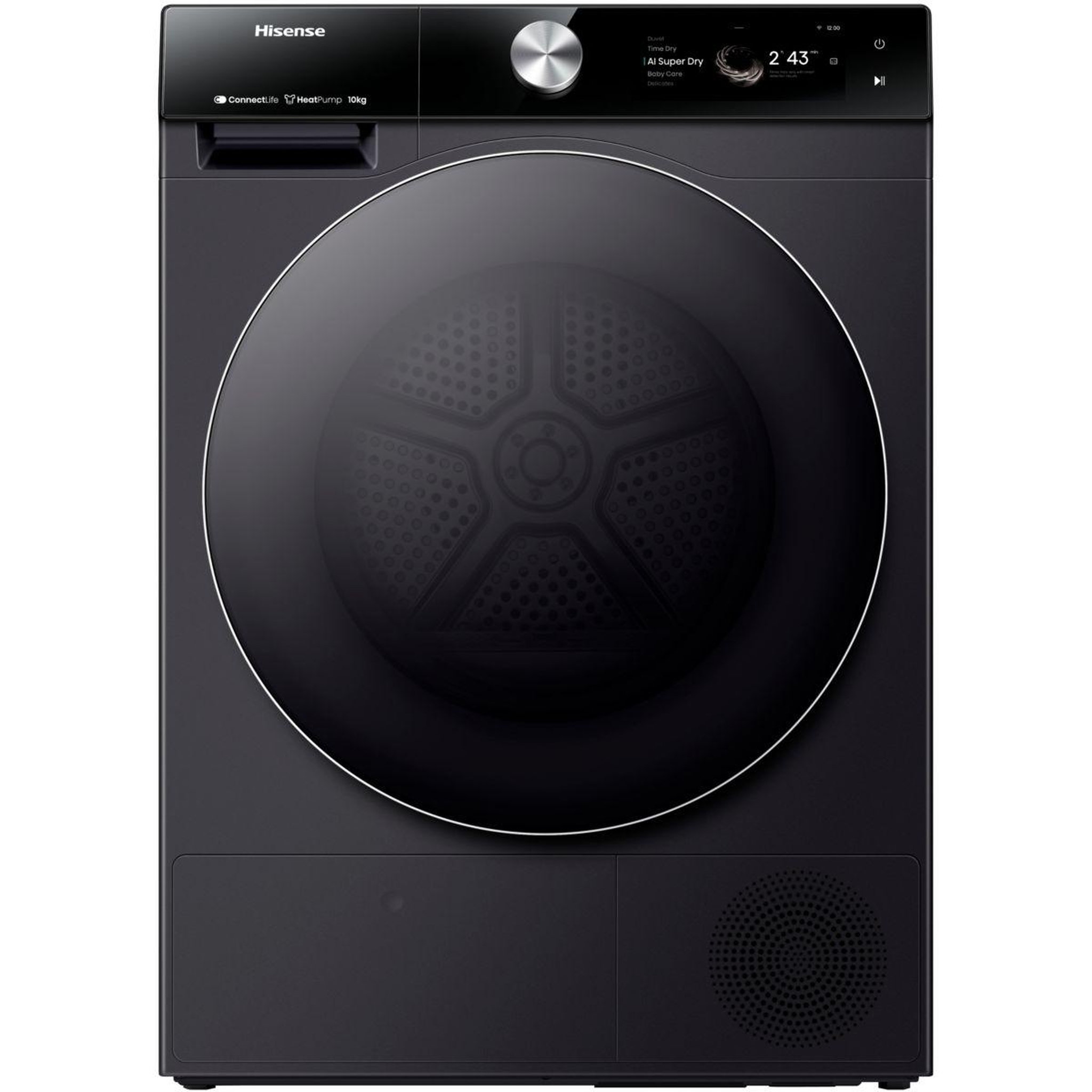 Hisense Sèche linge pompe à chaleur dh7s107bb
