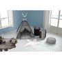 Voir la diapositive 4 : Paris Prix Tapis Déco Enfant  Lovely Star  60x63cm Blanc