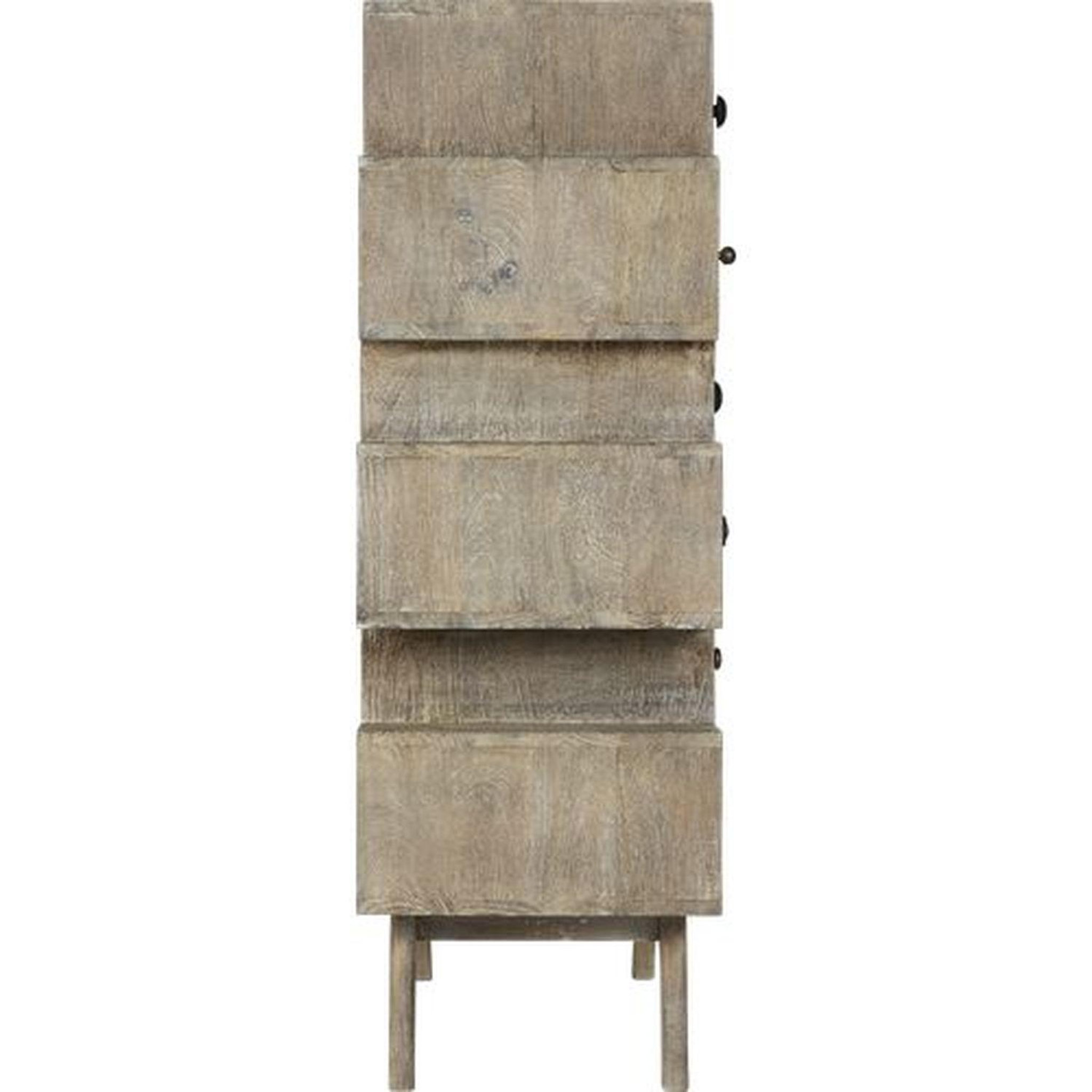 Voir la diapositive 4 : ATMOSPHERA Commode 8 tiroirs en manguier koval - marron