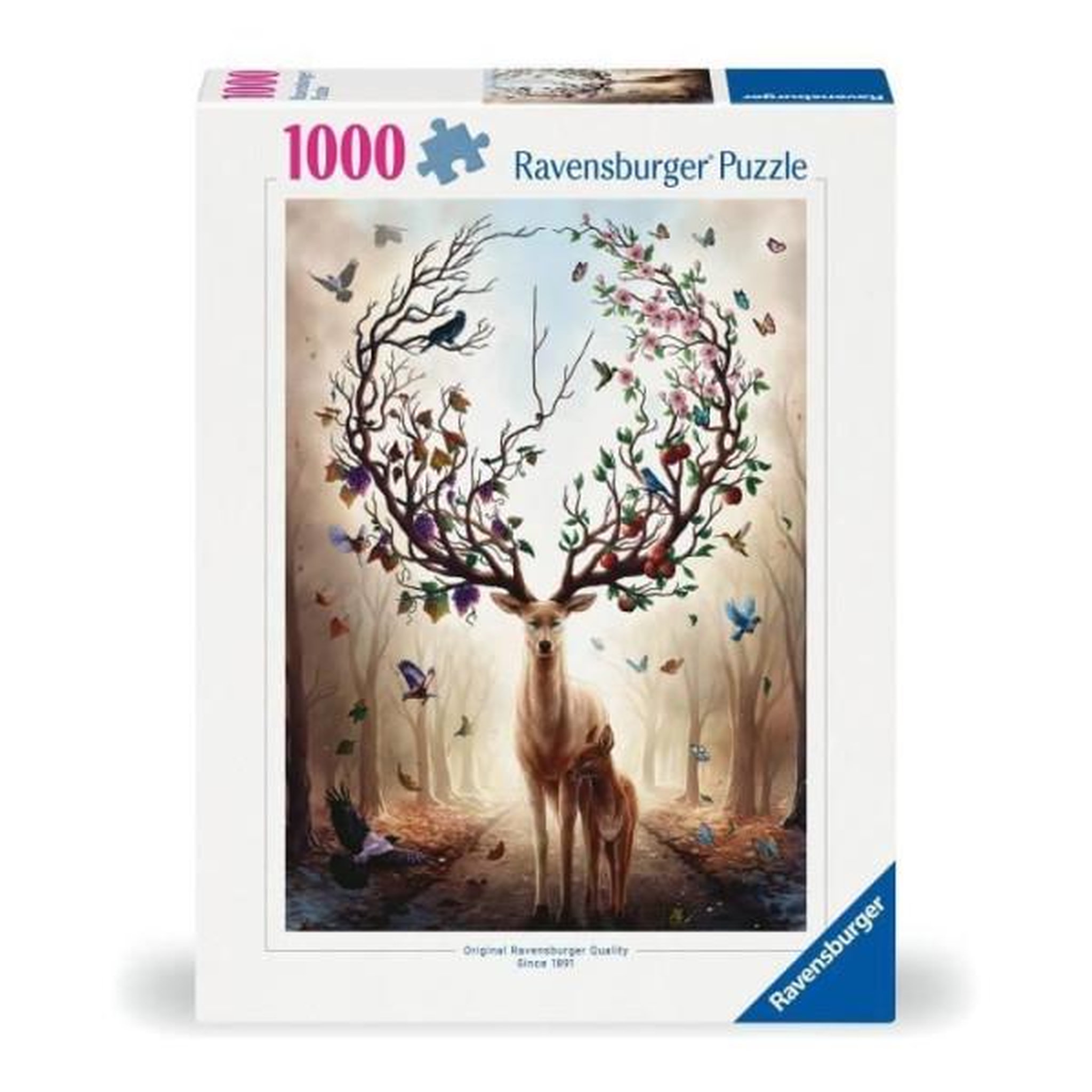 Voir la diapositive 2 : RAVENSBURGER Puzzle 1000 pieces cerf fantaisie, adultes et enfants dés 14 ans, puzzle de qualité supérieure, 12000459, ravensburger