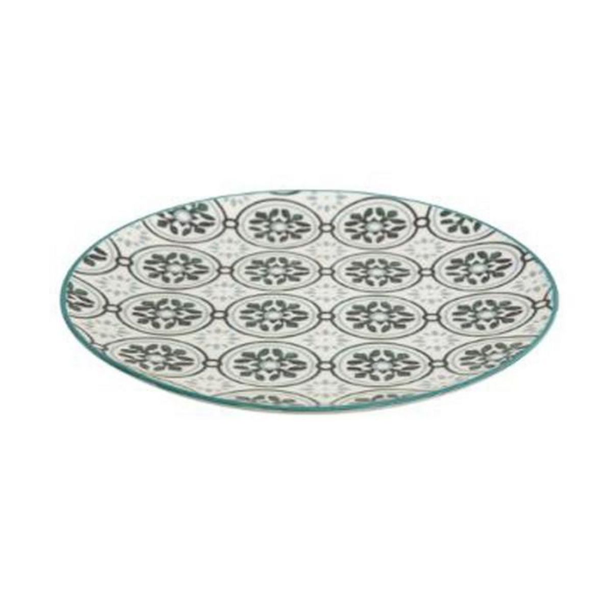 Paris Prix Lot de 6 Assiettes à Dessert  Dolce  22cm Vert