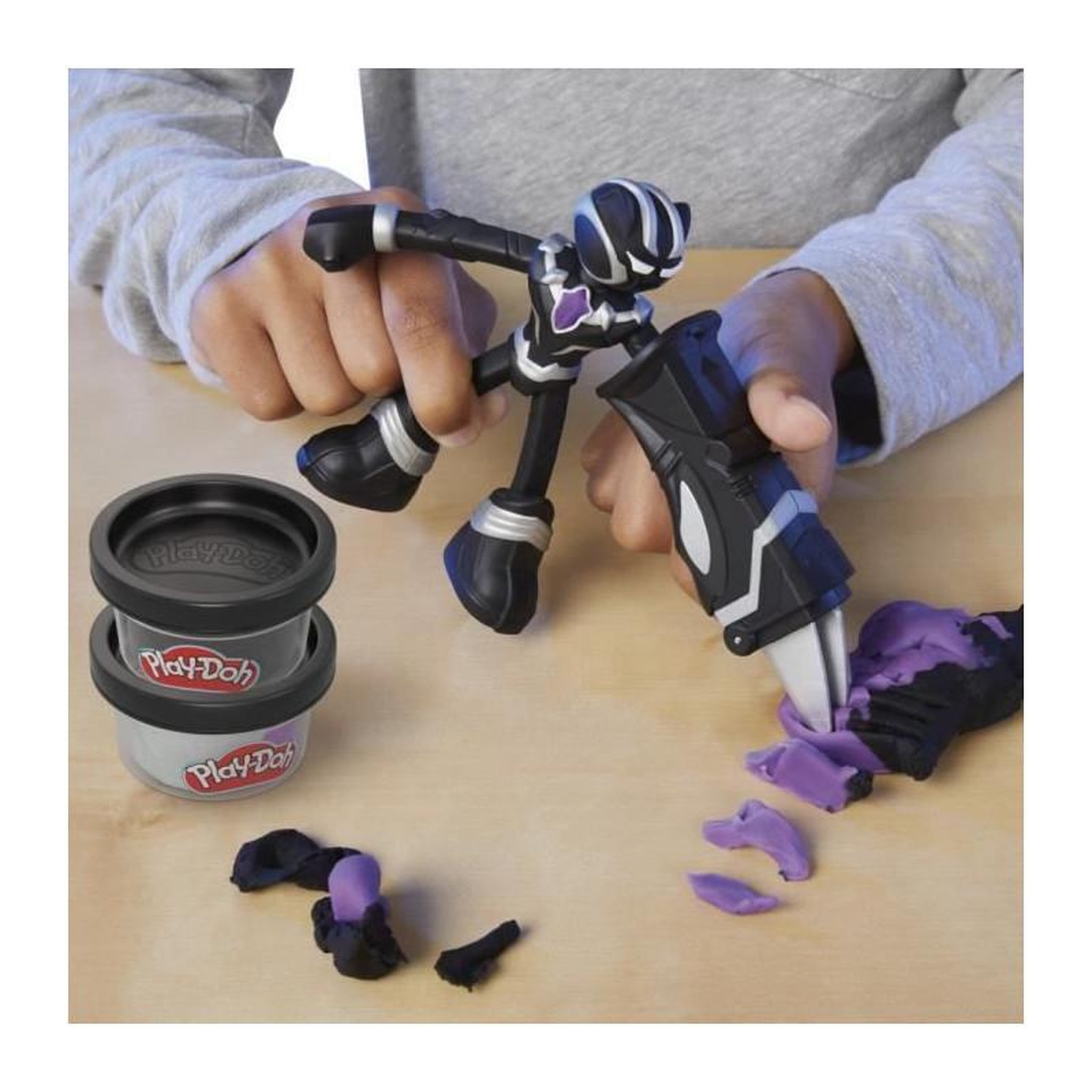 Voir la diapositive 3 : Play-Doh Pâte à modeler Play-Doh Black Panther