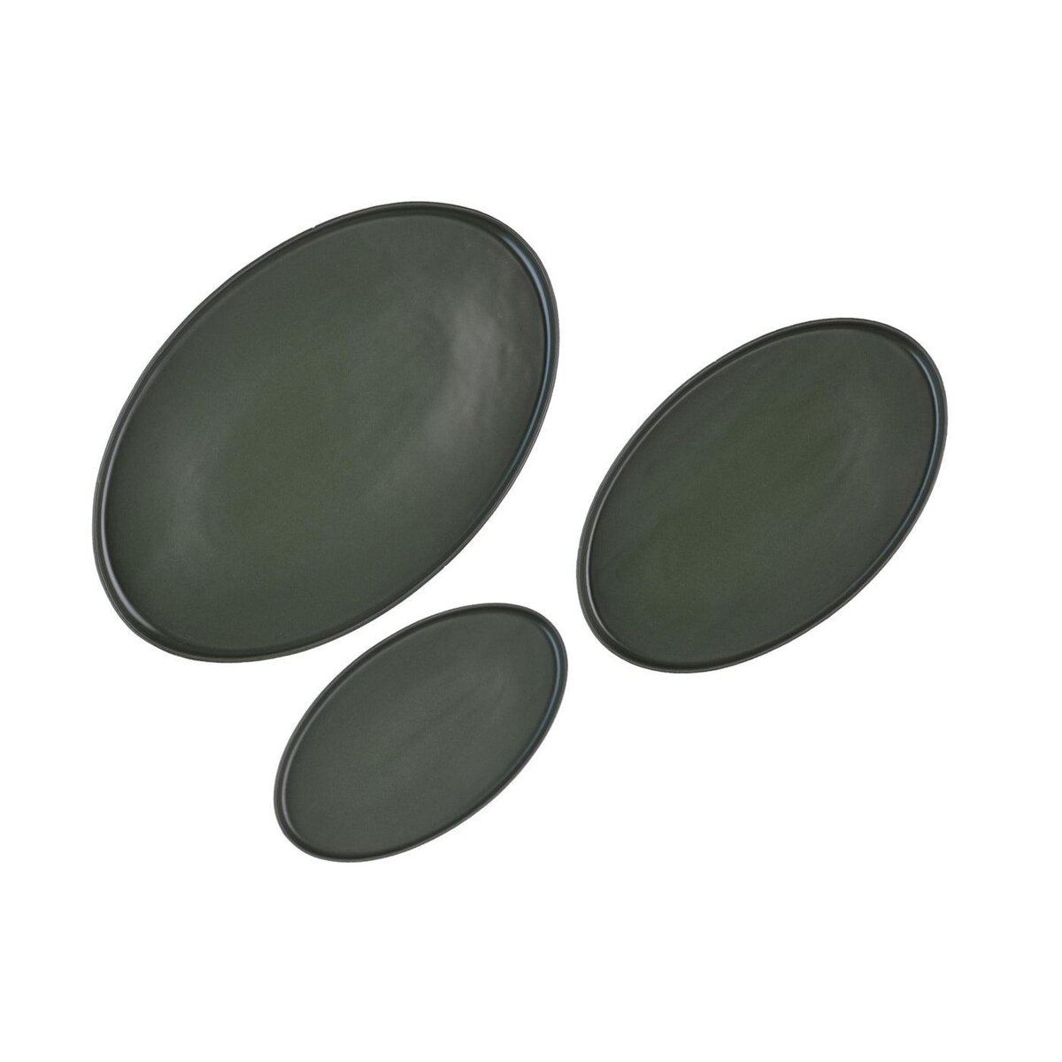 BJORN Plateau de service SCANDI - 3 pièces - Olive