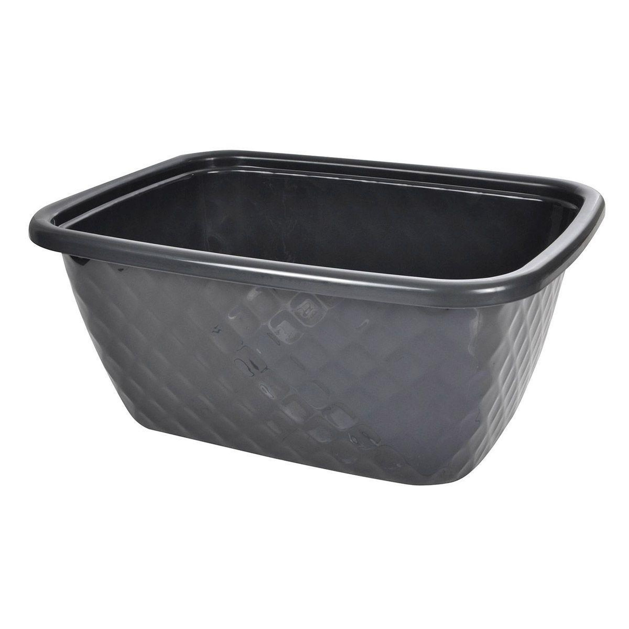 HOMEA Bassine ovale  diamant  16l anthracite