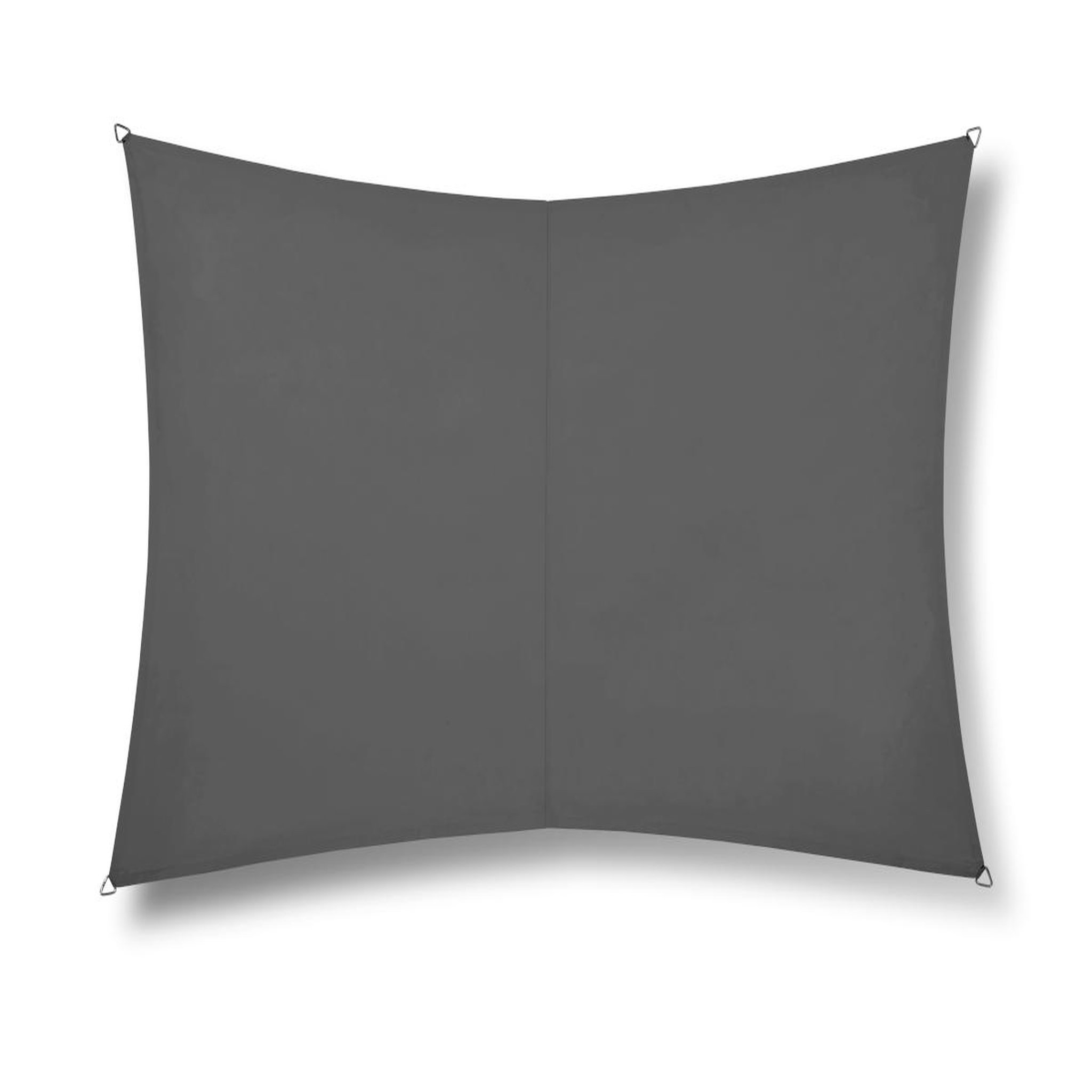 Jardiline Voile d'ombrage rectangulaire rivage ardoise - 4 x 3 m - qualité premium jardiline