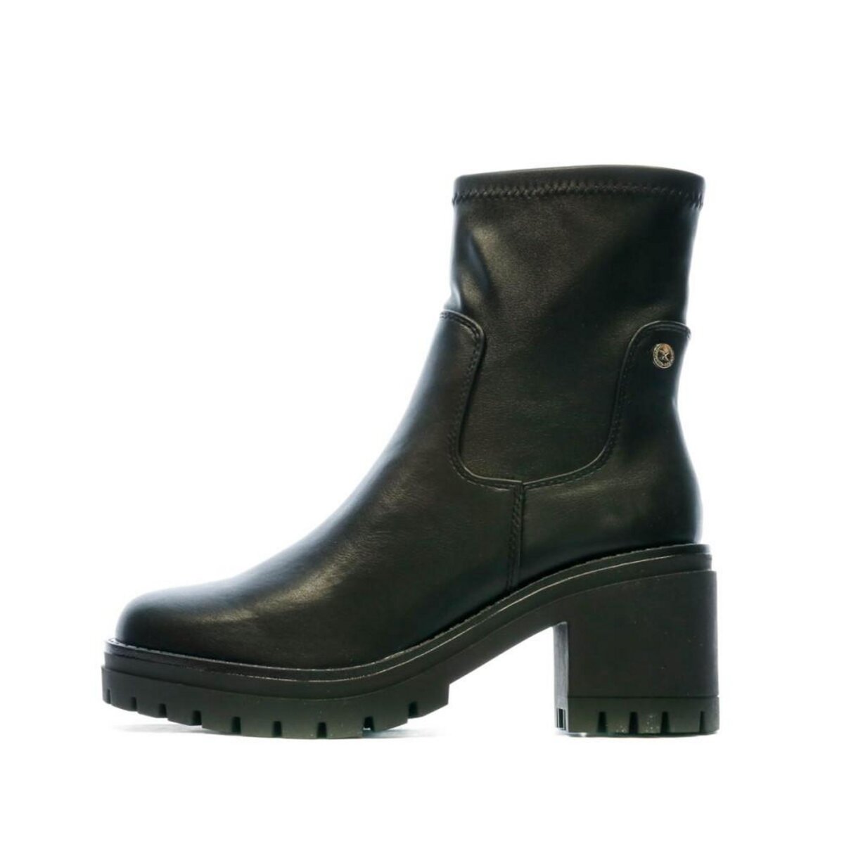 XTI Bottines Noires Femme Xti 401 pas cher Auchan