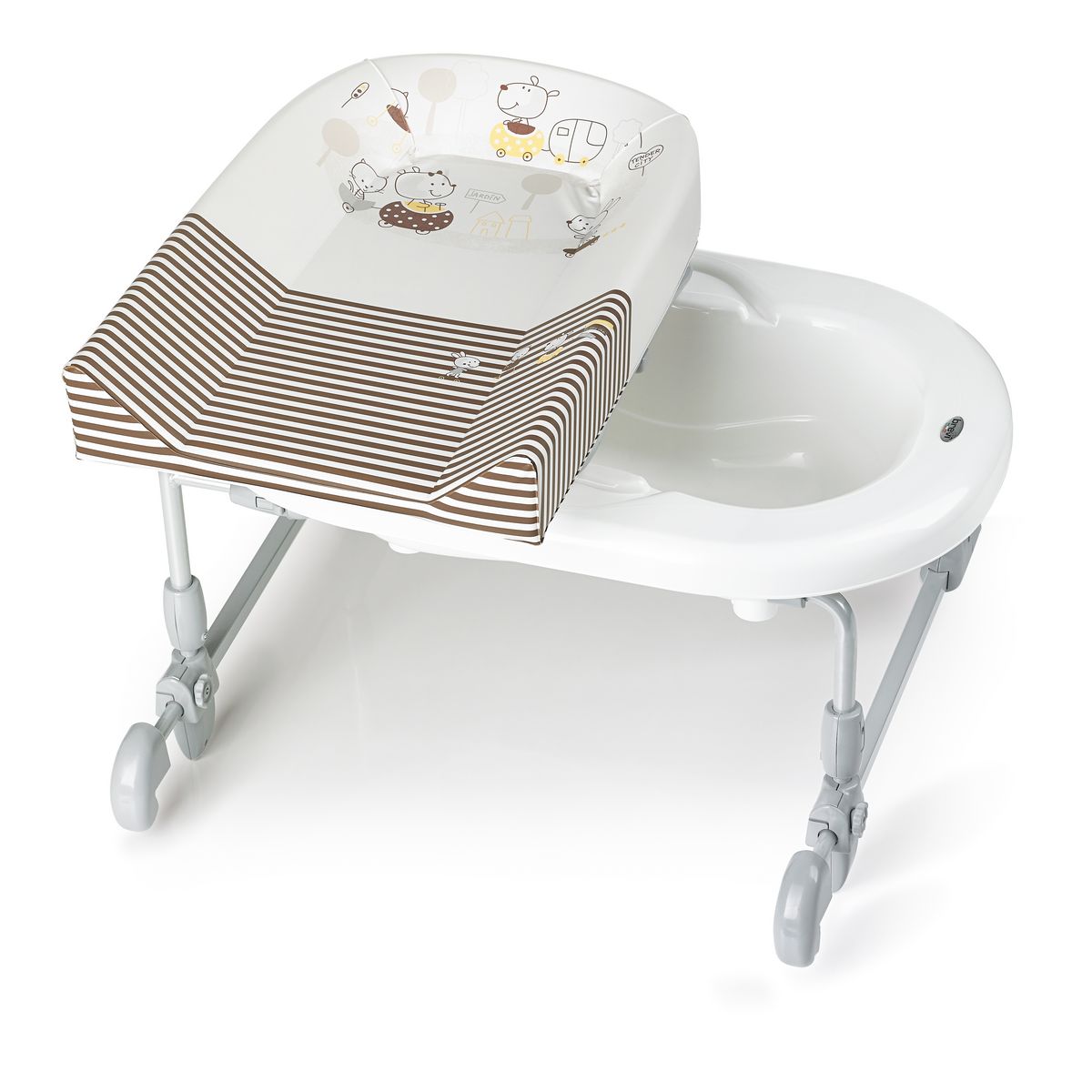 BREVI Table à langer - Baignoire Duo Bagnotime