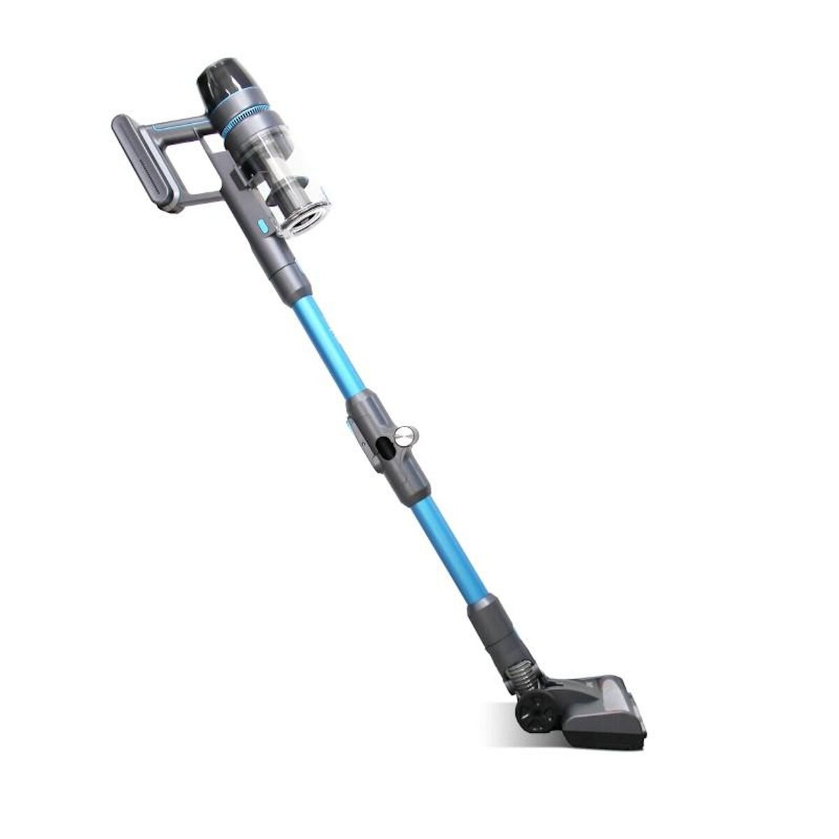 VORTEX Aspirateur Balai Sans Fil Tube Pliable Bleu Et Gris 450w F45p Vortex