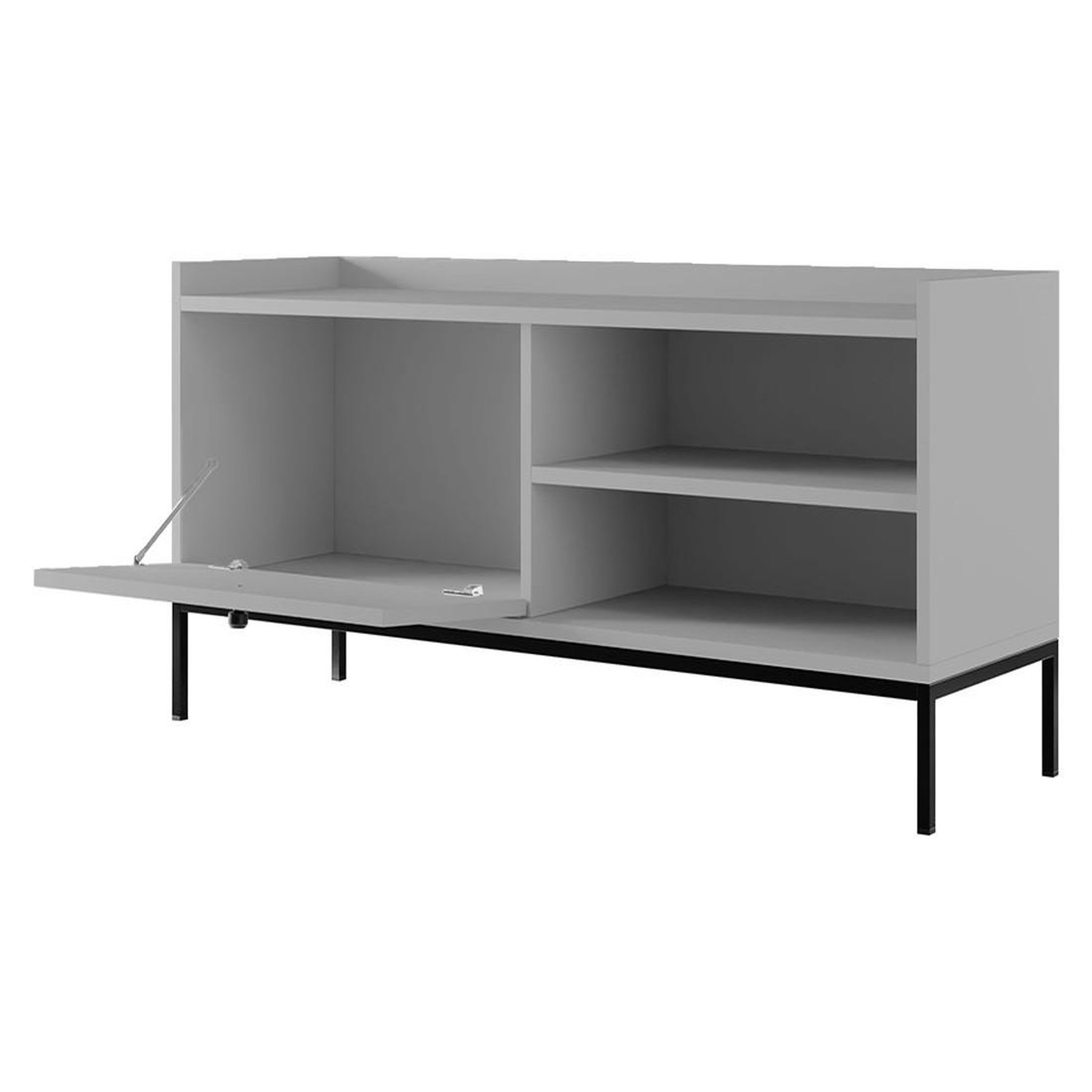Voir la diapositive 3 : BEST MOBILIER Filipo - meuble tv - 140 cm