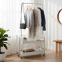 Voir la diapositive 5 : Paris Prix Portant à Vêtements Design  Alba  155cm Blanc