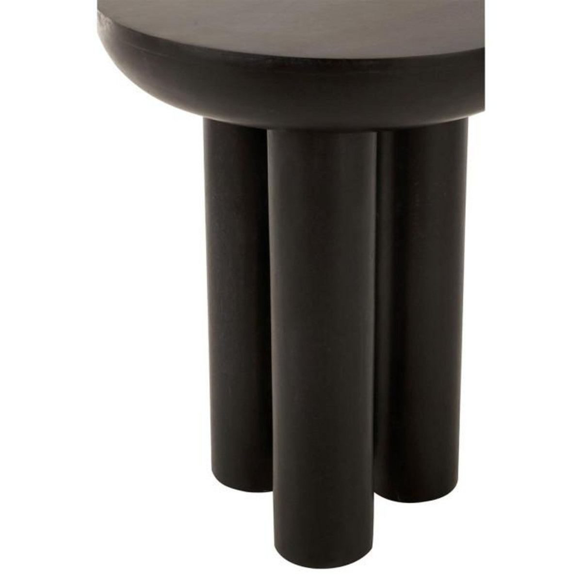 Paris Prix Table d'Appoint Trio en Bois  Cave  60cm Noir