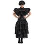 Voir la diapositive 1 : CHAKS Robe de bal noire - Mercredi - Fille - 11/12 ans (145 à 152 cm)