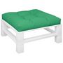 Voir la diapositive 3 : VIDAXL Coussin de palette vert 80x80x12 cm tissu