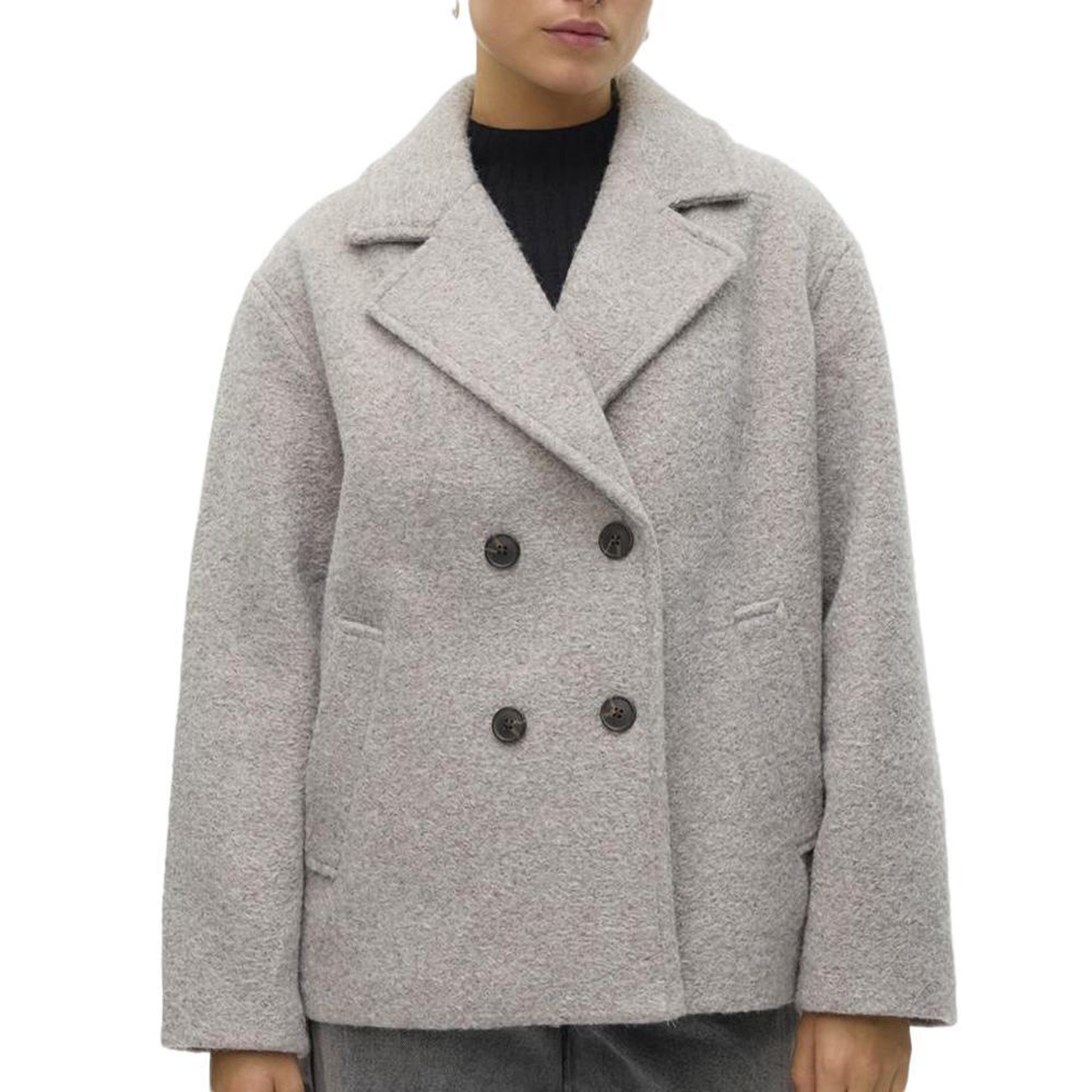 Vero Moda Manteau Gris Clair Femme Vero Moda Elite bella. Coloris disponibles : Gris