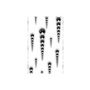 Voir la diapositive 2 : Paris Prix Papier Peint  Onyx Icicles  50x1000cm
