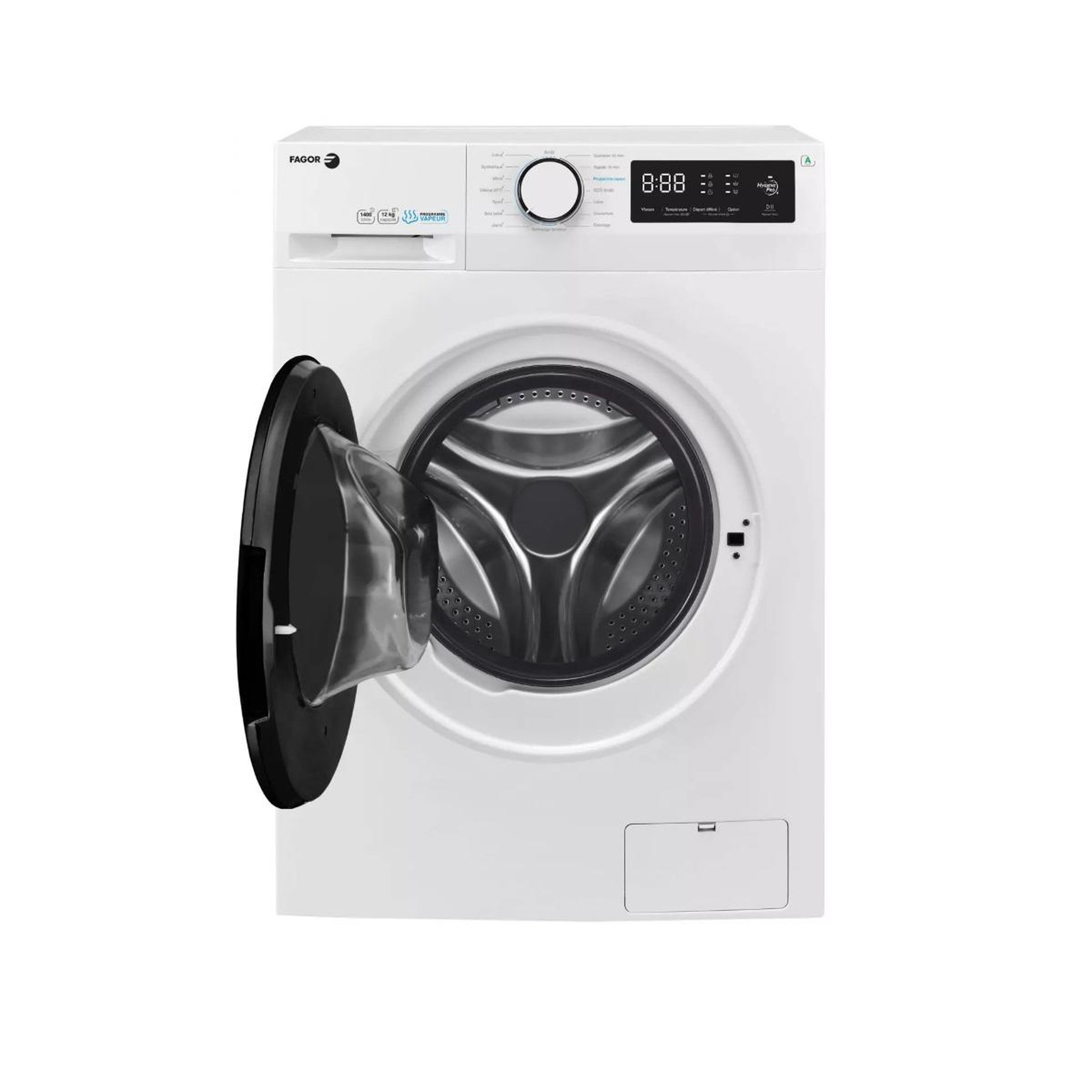 Voir la diapositive 4 : Fagor Lave-linge frontal 12kg 1400trs/min - flf1214aiw