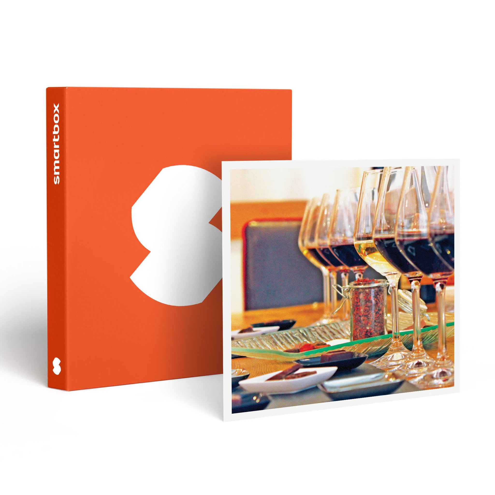 Smartbox Atelier initiation et dégustation de vins et chocolats - coffret cadeau gastronomie