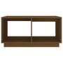 Voir la diapositive 5 : VIDAXL Table basse Marron miel 80x50x40 cm Bois massif de pin