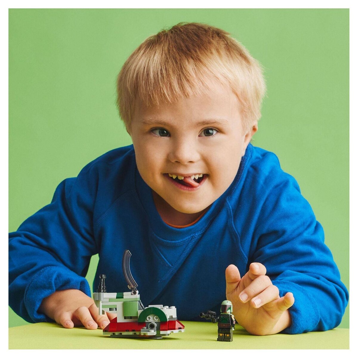 LEGO Star Wars 75344 Le micro vaisseau de Boba Fett,  Jouet Véhicule avec Lanceurs et Ailes Ajustables, Figurines, Le Mandalorien, Enfants 6 Ans